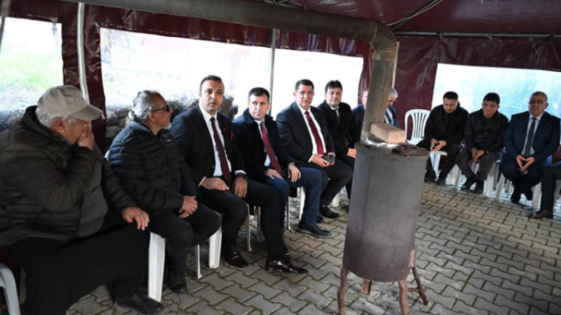 ŞEHİT AİLESİNE TAZİYE ZİYARETİ