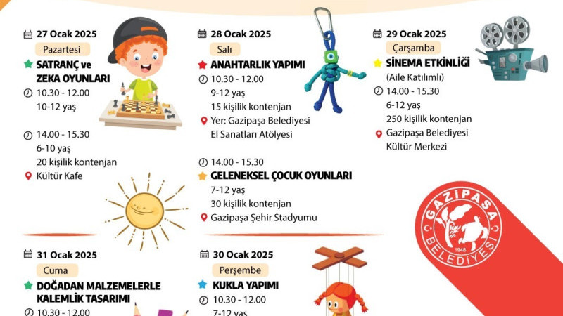 ÇOCUKLARA YARIYIL SÜRPRİZİ