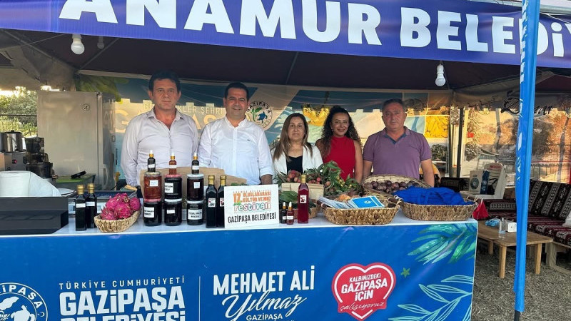 Gazipaşa Belediyesi’nden Anamur Festivali'nde Tanıtım 