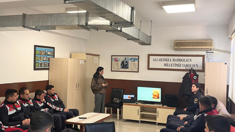 JANDARMAYA STRES VE ÖFKE KONTROLÜ EĞİTİMİ