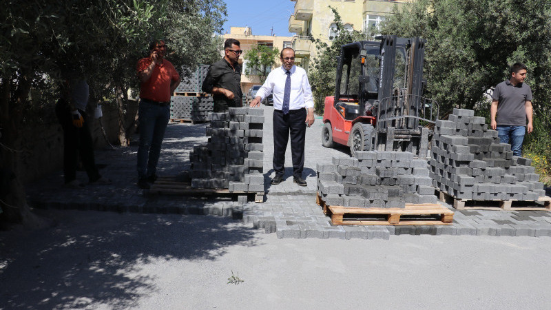 GAZİPAŞA’NIN YOLLARI ETAP ETAP YENİLENİYOR