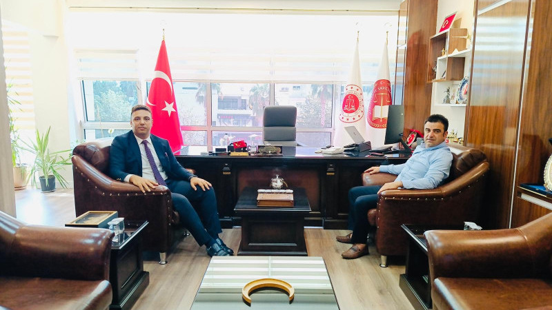 Başsavcı Korkmaz’a Yeni Adli Yıl Ziyaretleri