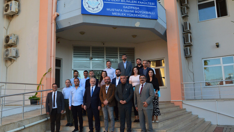 Gazipaşa MYO'da Eğitim Kalitesi İçin Kritik Buluşma 