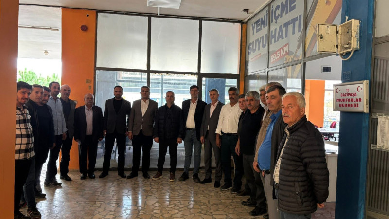 MHP HEYETİ MUHTARLARI DİNLEDİ