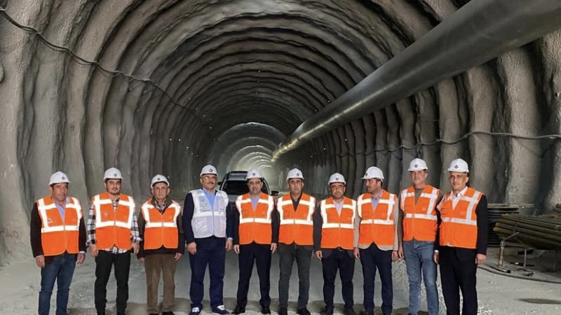 Korkutata’dan Gökçebelen Tüneli’ne inceleme ziyareti